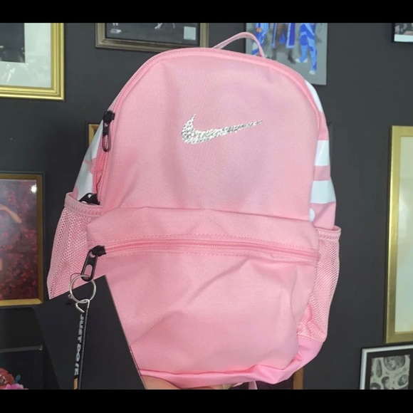 Baby Pink Nike Luxe Crystal Bling BackBack NWT - Picture 9 of 9